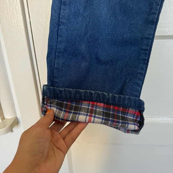 Vintage flannel lined jeans - Picture 4 of 4